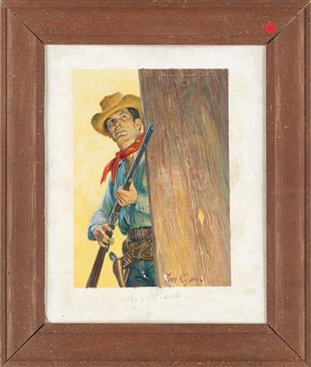 (PULP / WESTERN) TOM RYAN. Rugged Outlaw.